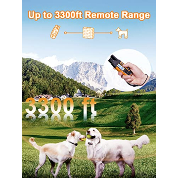 Bousnic Waterproof Dog Training Collar with Remote