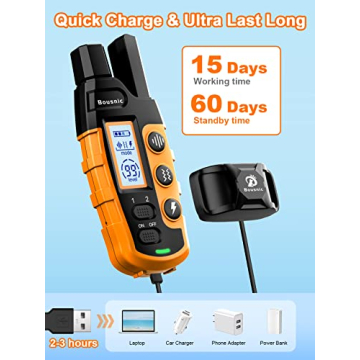 Bousnic Waterproof Dog Training Collar with Remote