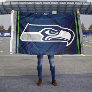WinCraft Seattle Seahawks NFL 3x5 Flag for Fans