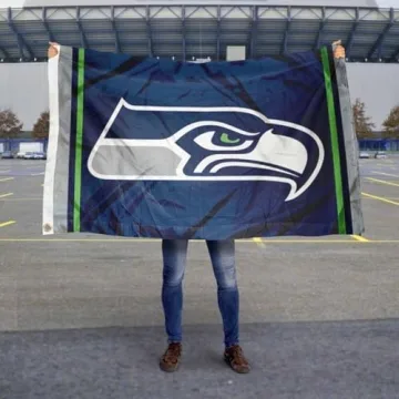 WinCraft Seattle Seahawks NFL 3x5 Flag for Fans
