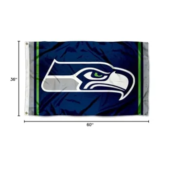 WinCraft Seattle Seahawks NFL 3x5 Flag for Fans