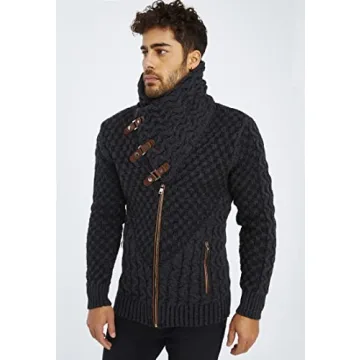 Leif Nelson Men's Stylish Warm Sweater for All Occasions