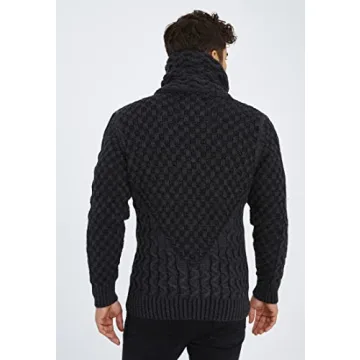 Leif Nelson Men's Stylish Warm Sweater for All Occasions