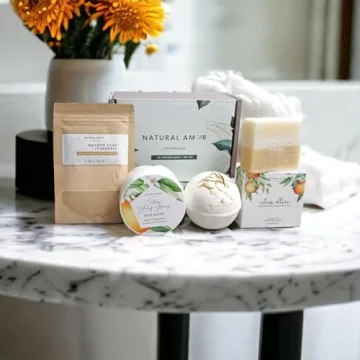 Citrus Handmade Bath Body Gift Set for Women