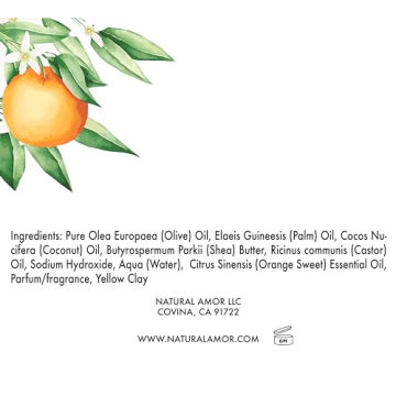 Citrus Handmade Bath Body Gift Set for Women