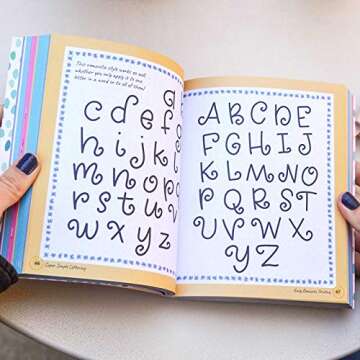 Cute Hand Lettering Workbook for Creative Expressions