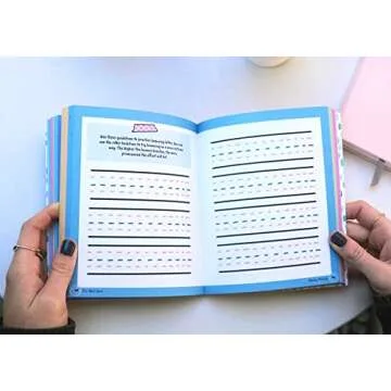 Cute Hand Lettering Workbook for Creative Expressions