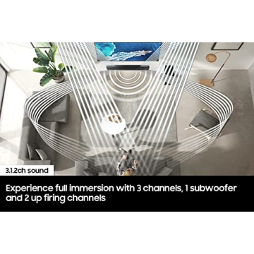 Samsung Q600B Soundbar with Dolby Atmos, Adaptive Sound