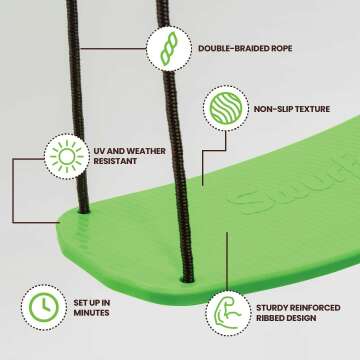 Swurfer Kick Stand-Up Surfing Tree Swing for Kids