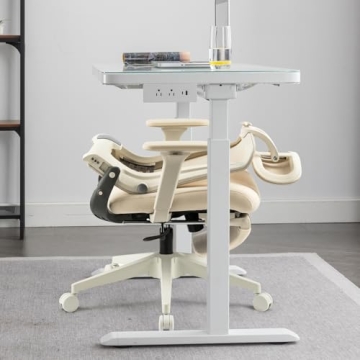 Comfortable Foldable Office Chair with Foot Rest