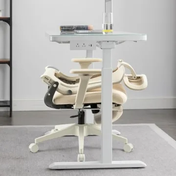 Comfortable Foldable Office Chair with Foot Rest