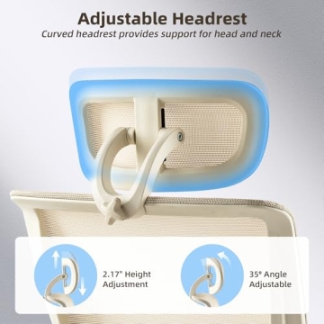 Comfortable Foldable Office Chair with Foot Rest