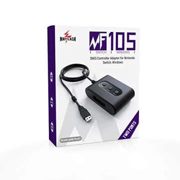 MAYFLASH SNES Controller Adapter for Switch and PC