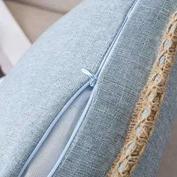 NordECO HOME Farmhouse Pillow Covers - Set of 2 Stylish Decor