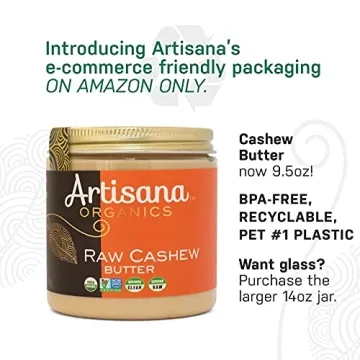 Artisana Organic Raw Cashew Butter - Creamy & Delicious