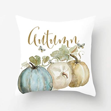 PSDWETS Autumn Pumpkin Pillow Covers Set for Fall Decor