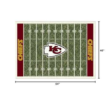 Imperial Kansas City Chiefs 3'10" x 5'4" Homefield Rug