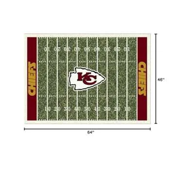 Imperial Kansas City Chiefs 3'10" x 5'4" Homefield Rug