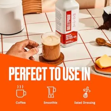 Bulletproof Brain Octane C8 MCT Oil - 32 Ounces of Pure Energy