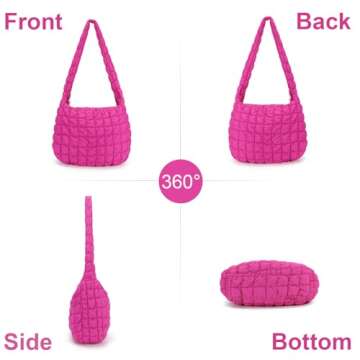 YFGBCX Quilted Tote Bag for Women - Stylish & Spacious