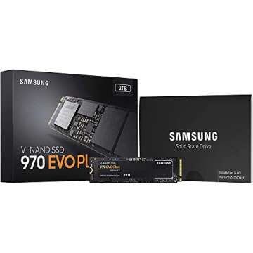 SAMSUNG MZ-V7S2T0B/AM 970 EVO Plus NVMe M.2 SSD 2TB Bundle with 1 YR CPS Enhanced Protection Pack