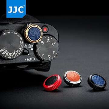 Stylish Soft Camera Shutter Release Cap for Fujifilm and Sony
