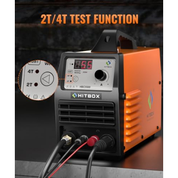 HITBOX 55Amp Plasma Cutter with Digital Display and Dual Voltage