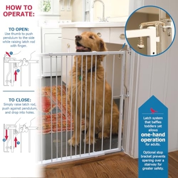 Cardinal Gates MG25 Duragate Safety Gate for Kids and Pets