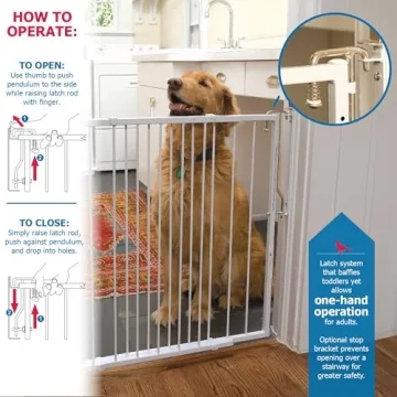 Cardinal Gates MG25 Duragate Safety Gate for Kids and Pets