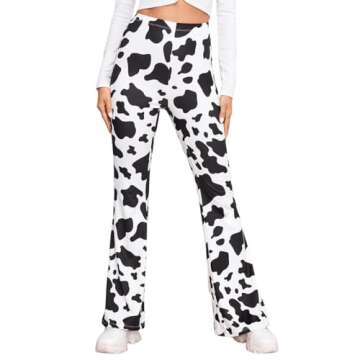 Stylish WDIRARA Women's Rib Knit Flare Pants Today