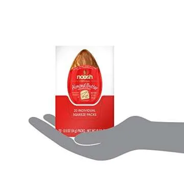 NOOSH Almond Butter Packets - Convenient Healthy Snack