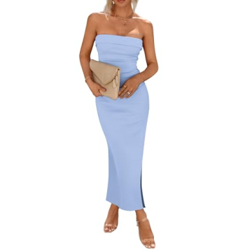 Elegant PRETTYGARDEN Summer Bodycon Maxi Tube Dress