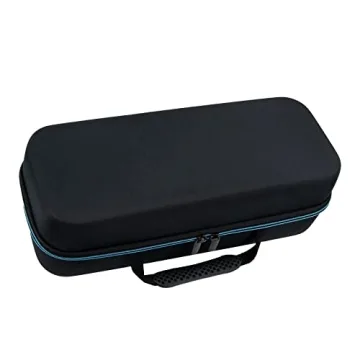XINGFUDAO Projector Carrying case Compatible with Samsung the freestyle, Hard EVA Portable Storage Case Perfectly fits with The Freestyle Projector & The Freestyle 2nd Gen Projector (Black2)
