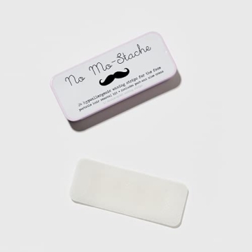 No Mo-Stache Lip Wax Strips for Effortless Hair Removal