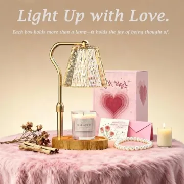 Dimmable Candle Warmer Lamp Gifts for Women Modern Decor