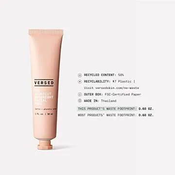 Versed The Shortcut Overnight Facial Peel for Radiant Skin