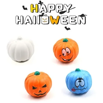 Paint Your Own Squishy Pumpkin Set for Creative Fun
