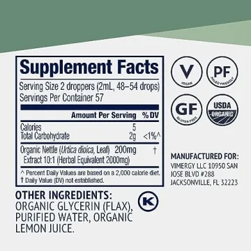 Vimergy Organic Nettle Extract – Joint & Cellular Health