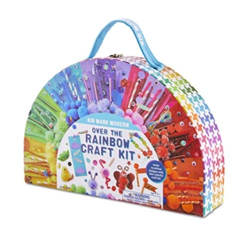 Kid Made Modern Rainbow Craft Kit for Creative Kids - 300+ Pieces