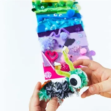 Kid Made Modern Rainbow Craft Kit for Creative Kids - 300+ Pieces