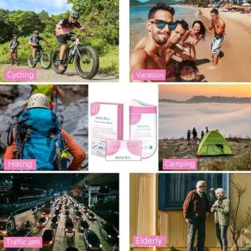 Angkeel Disposable Urine Bags, Pee Bags for Camping Travel Urinal Toilet Traffic Jam Emergency Portable Toilet Bee Bag for Men Women Kids Patient,12 Pcs（Pink）