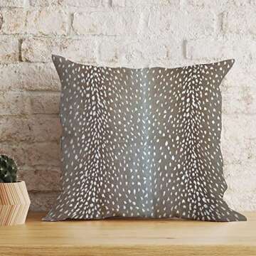 ArogGeld Antelope Printed Pillow Cover - Stylish Home Decor