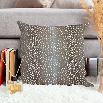 ArogGeld Antelope Printed Pillow Cover - Stylish Home Decor