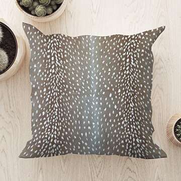 ArogGeld Antelope Printed Pillow Cover - Stylish Home Decor