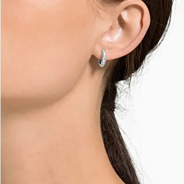 Swarovski Dextera Mini Hoops - Elegant Women's Earrings