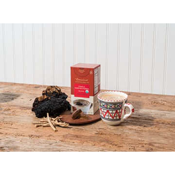 Teeccino Chaga Ashwagandha Butterscotch Herbal Tea