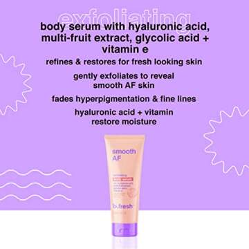 B.TAN Exfoliating Body Lotion - Smooth Skin Serum