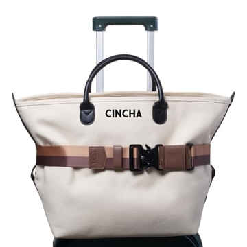 Cincha Travel Belt: Secure & Stylish Luggage Strap for Hands-Free Airport Travel