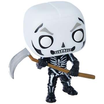 Funko POP 34470 Pop! Games: Fortnite - Skull Trooper, One Size, Multicolor