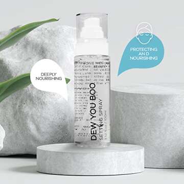 Dew You Boo Setting Spray By Give Them Lala- Moisturizing Long-Lasting Makeup Setting Spray For Face...